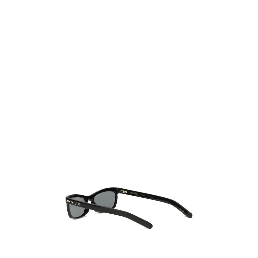 Valentino Garavani Women's Sunglasses – Black Acetate, Crystal Details