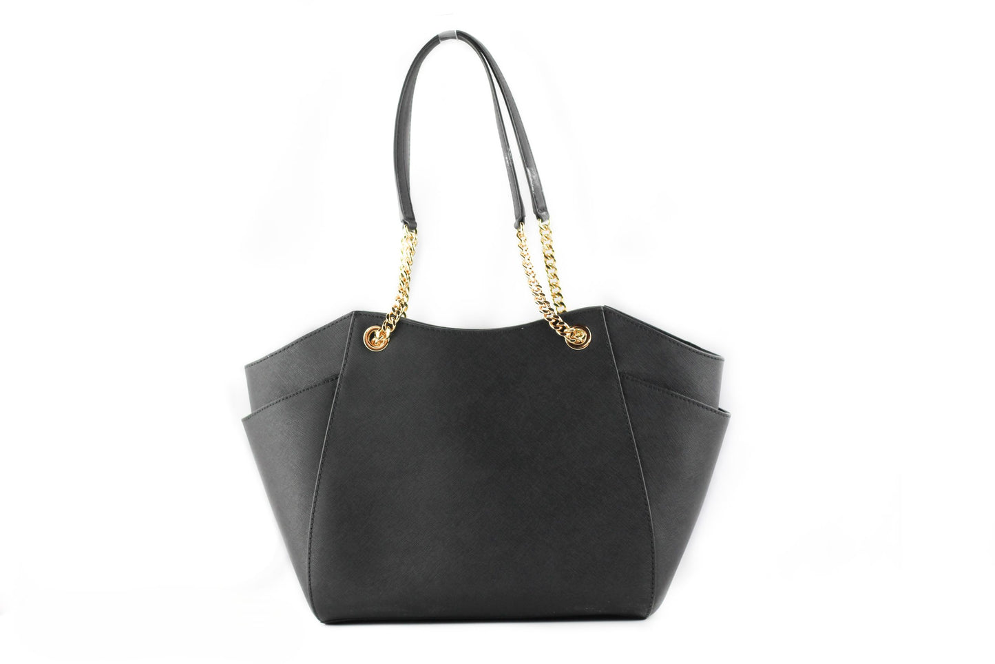 Michael Kors Jet Set Large Chain Shoulder Tote Bag - Luxurious Black Design