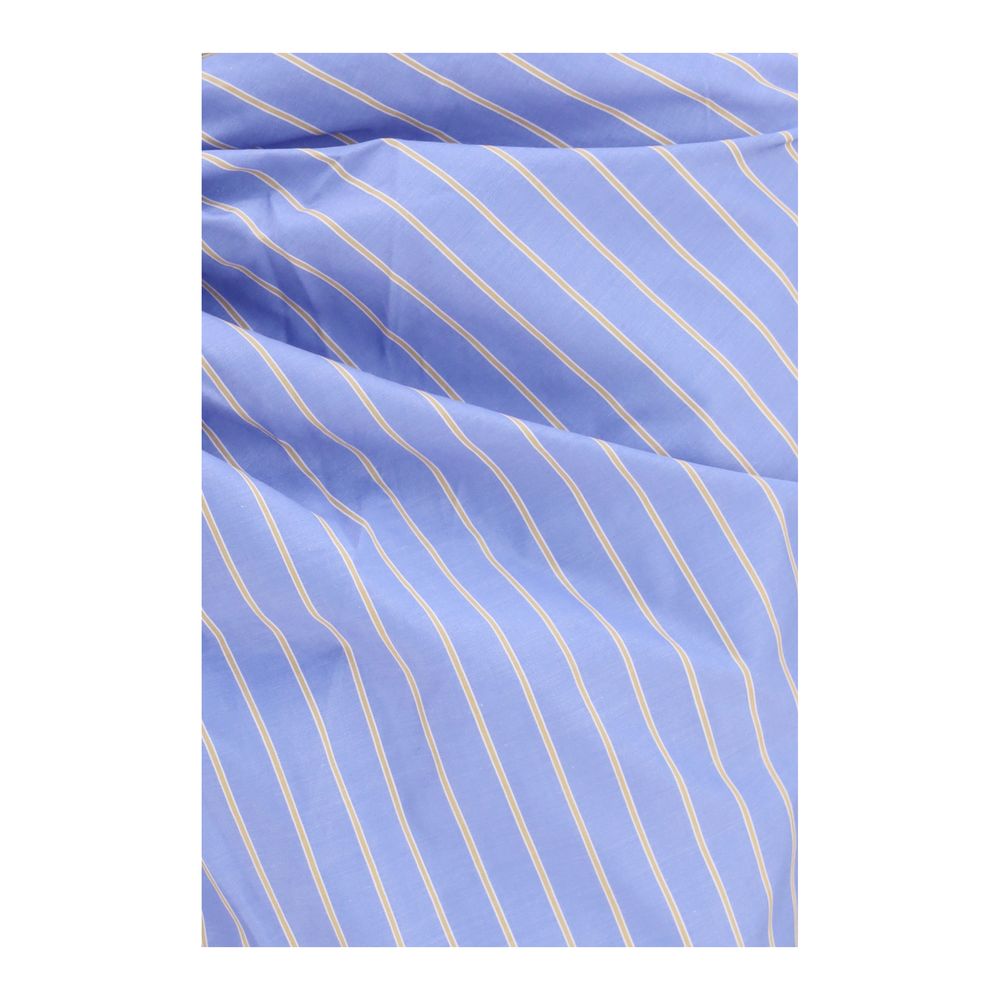 The Andamane Blue Cotton Long Skirt - Dolly Wrap Skirt