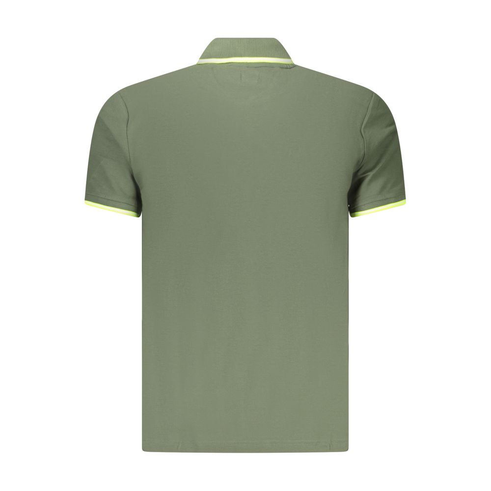 U.S. Grand Polo Green Cotton Men's Polo Shirt