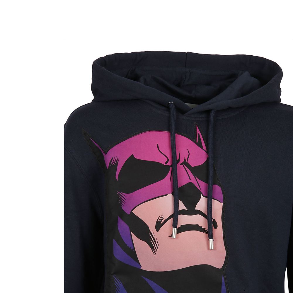 Lanvin Blue Cotton Sweatshirt for Men