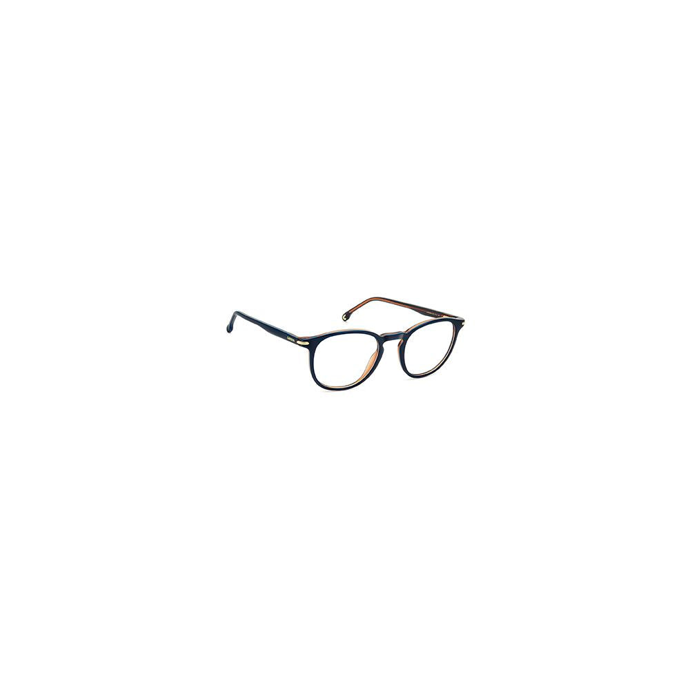 Carrera Unisex Black Acetate Glasses – Round Full-Rim Frames