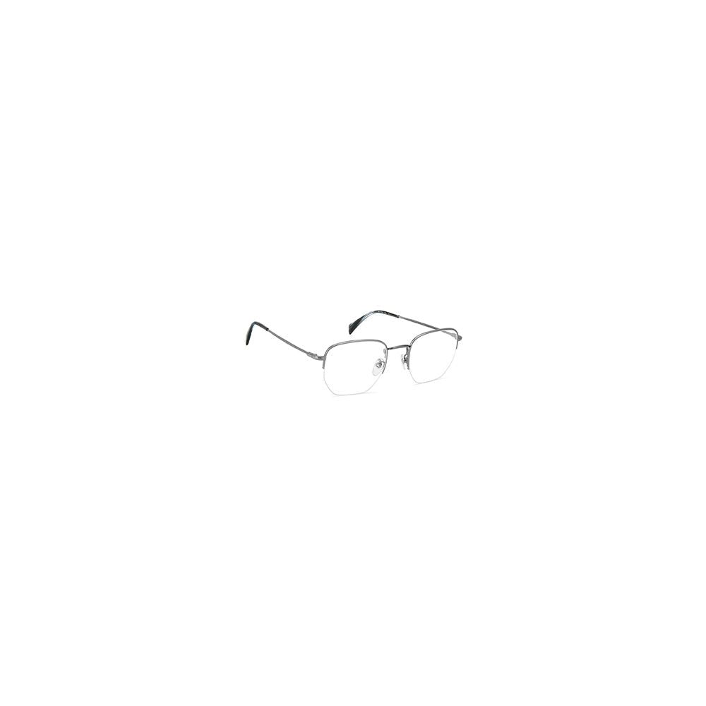 David Beckham Men's Optical Glasses – Gunmetal Square Frame