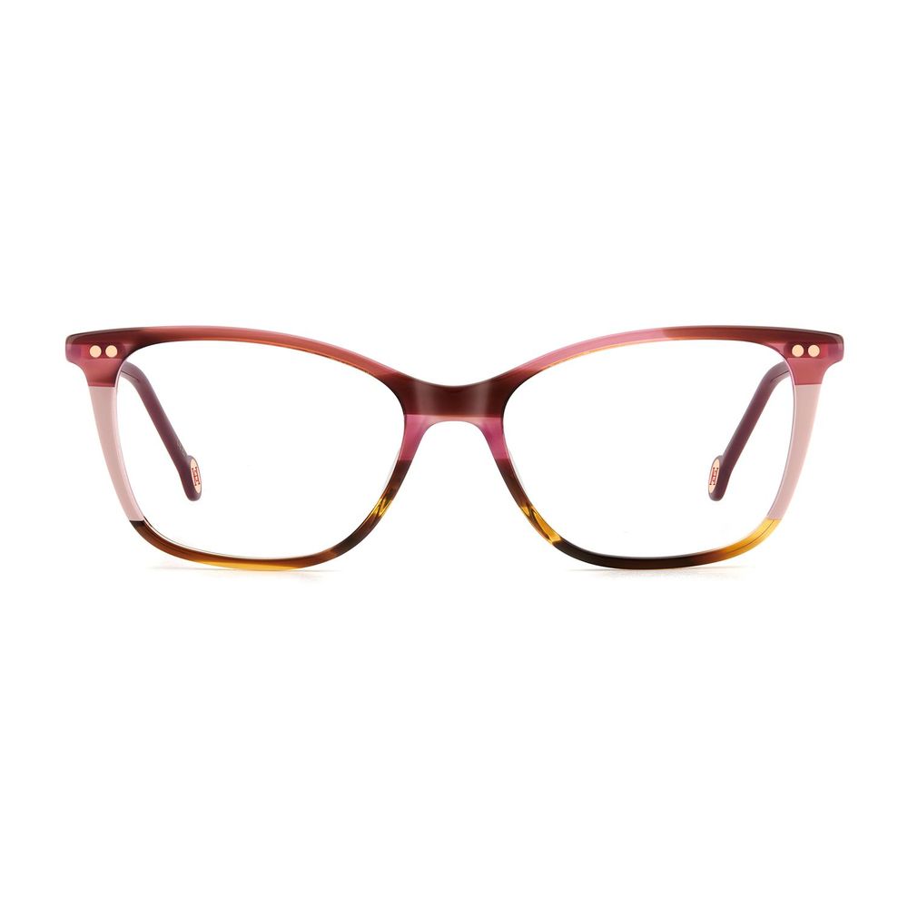 Carolina Herrera Multicolor Acetate Optical Glasses – Rectangle Frames