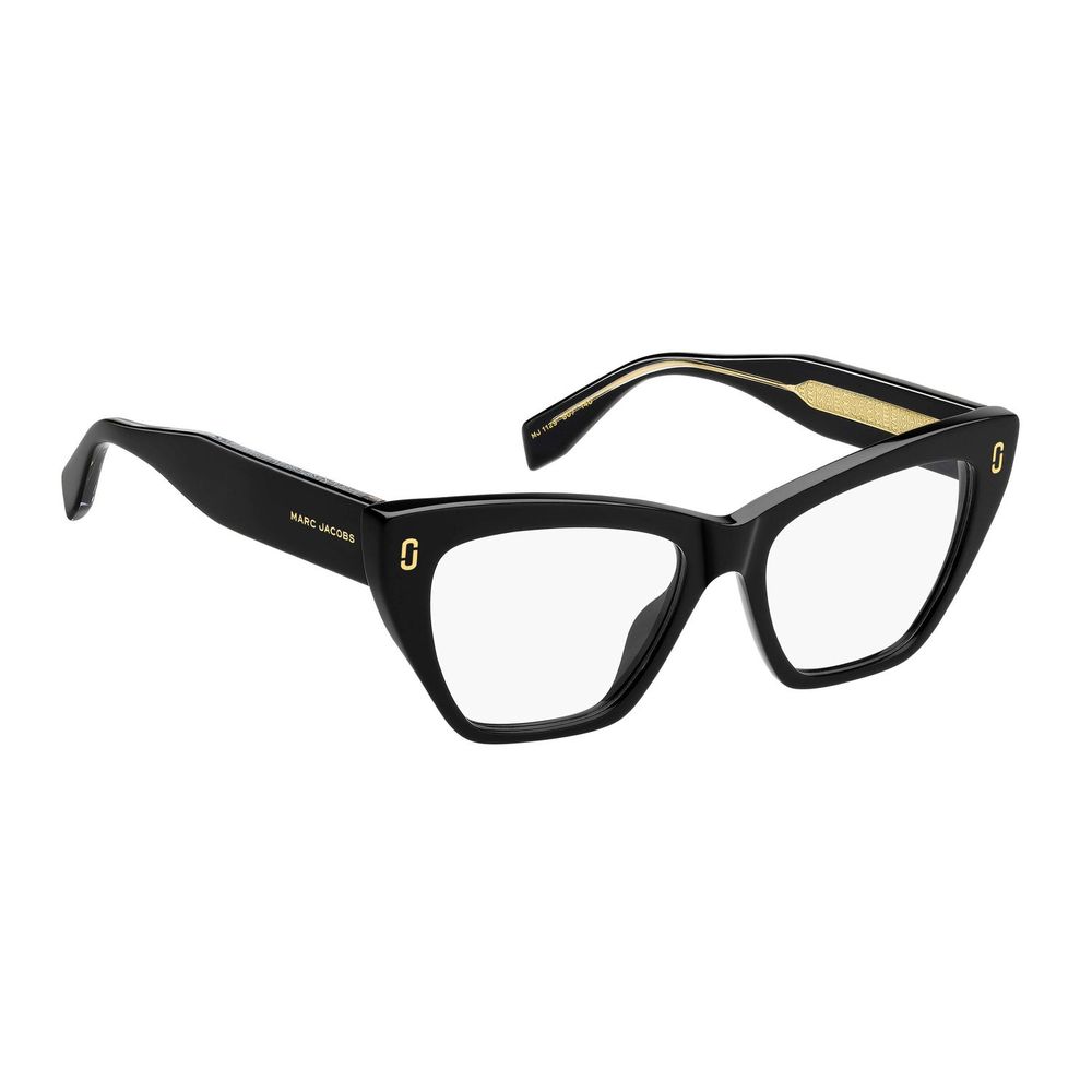 Marc Jacobs Women's Cat Eye Glasses – Black Acetate Frames