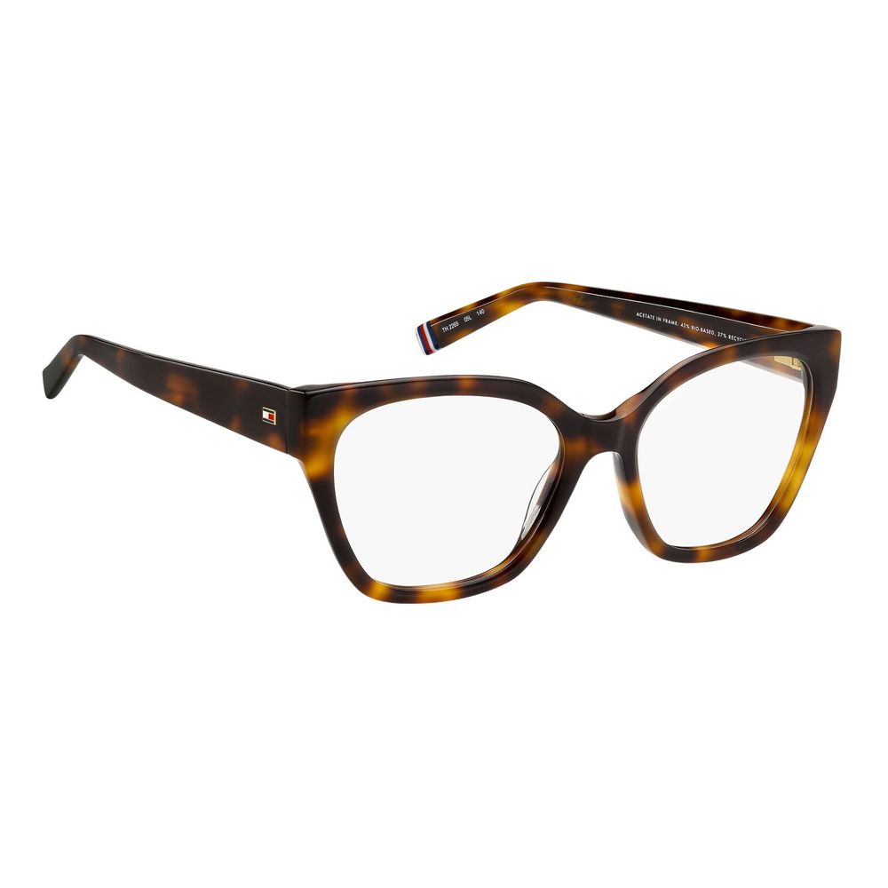 Tommy Hilfiger Women’s Optical Glasses – Brown Square Frame