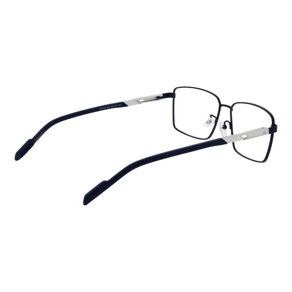 Adidas Men’s Optical Glasses – Blue Full-Rim Rectangle Frame