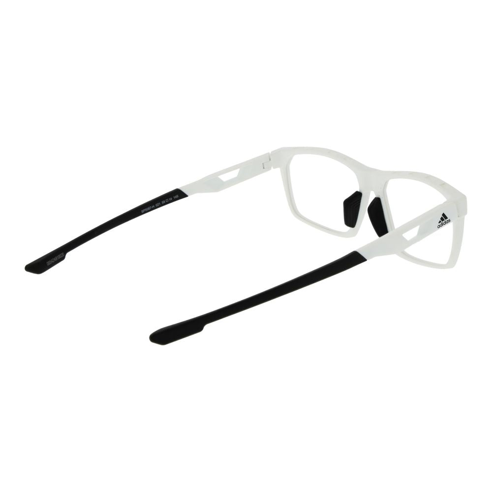 Adidas Men’s Optical Glasses – White Rectangle Frames