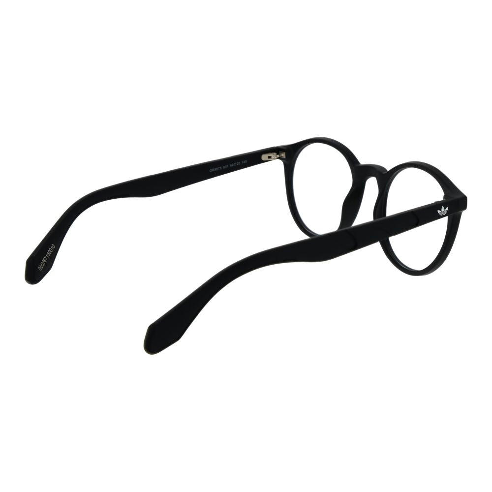 Adidas Unisex Optical Glasses – Black Round Full-Rim Frame