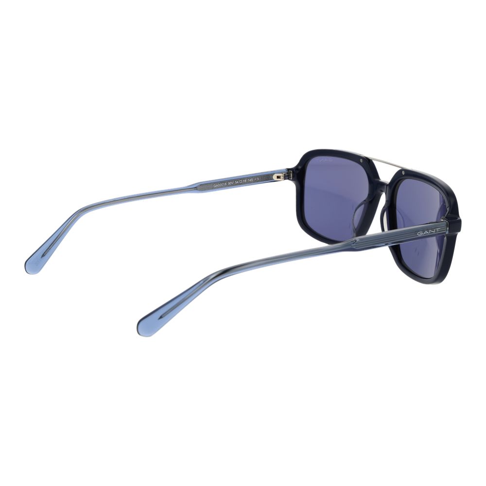 Gant Men’s Sunglasses – Blue Full-Rim Frame, Blue Lenses