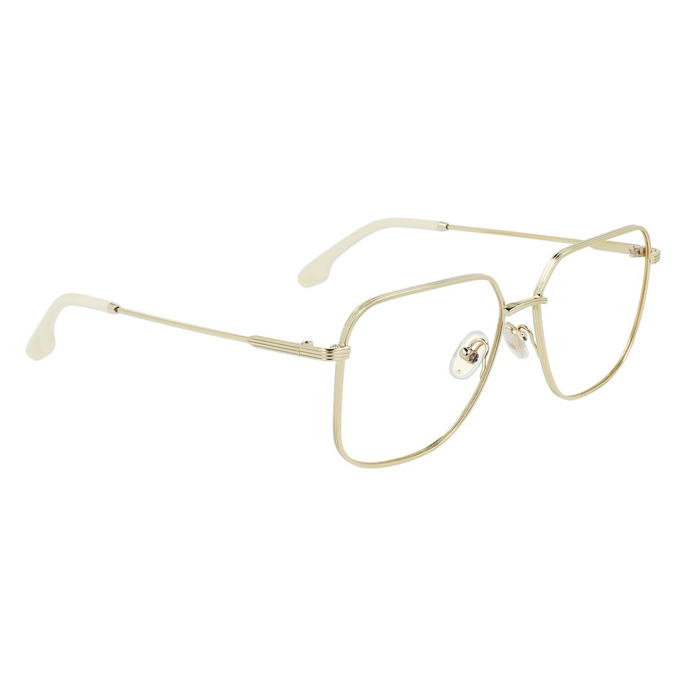 Victoria Beckham Women's Gold Metal Optical Glasses