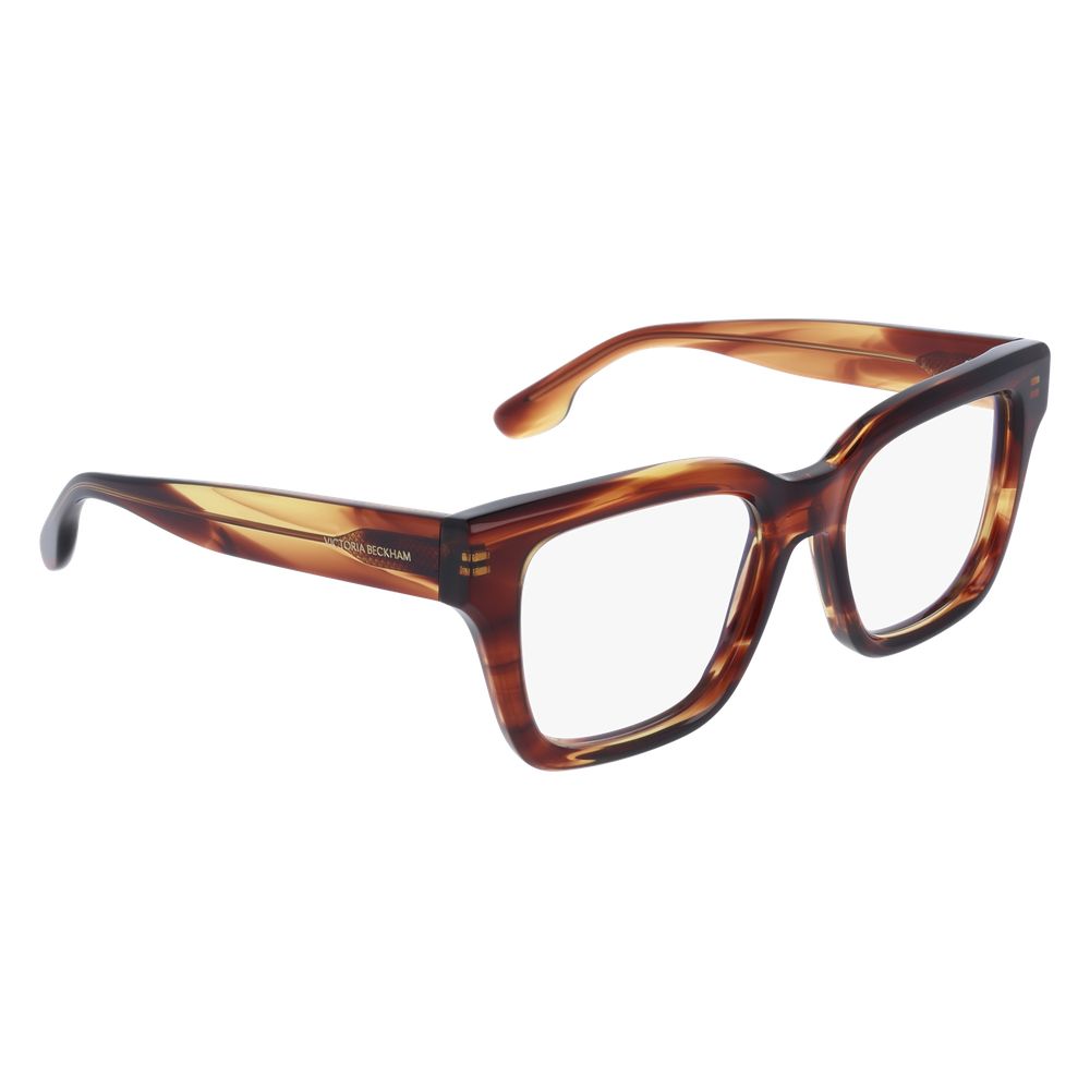 Victoria Beckham Women’s Optical Glasses – Brown Square Frame