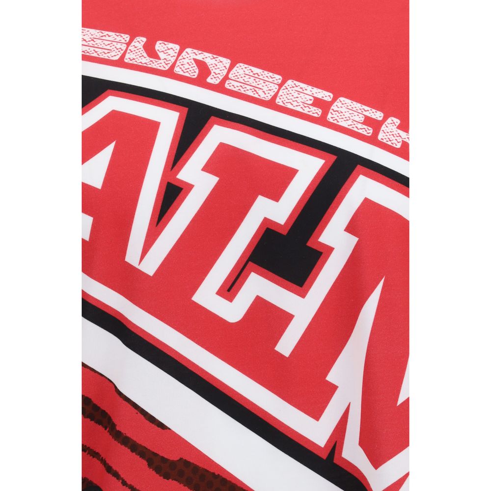 Palm Angels Multicolor Racing Long-Sleeved T-shirt