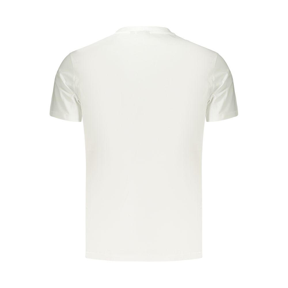 Napapijri Bianco Cotton Men's T-Shirt