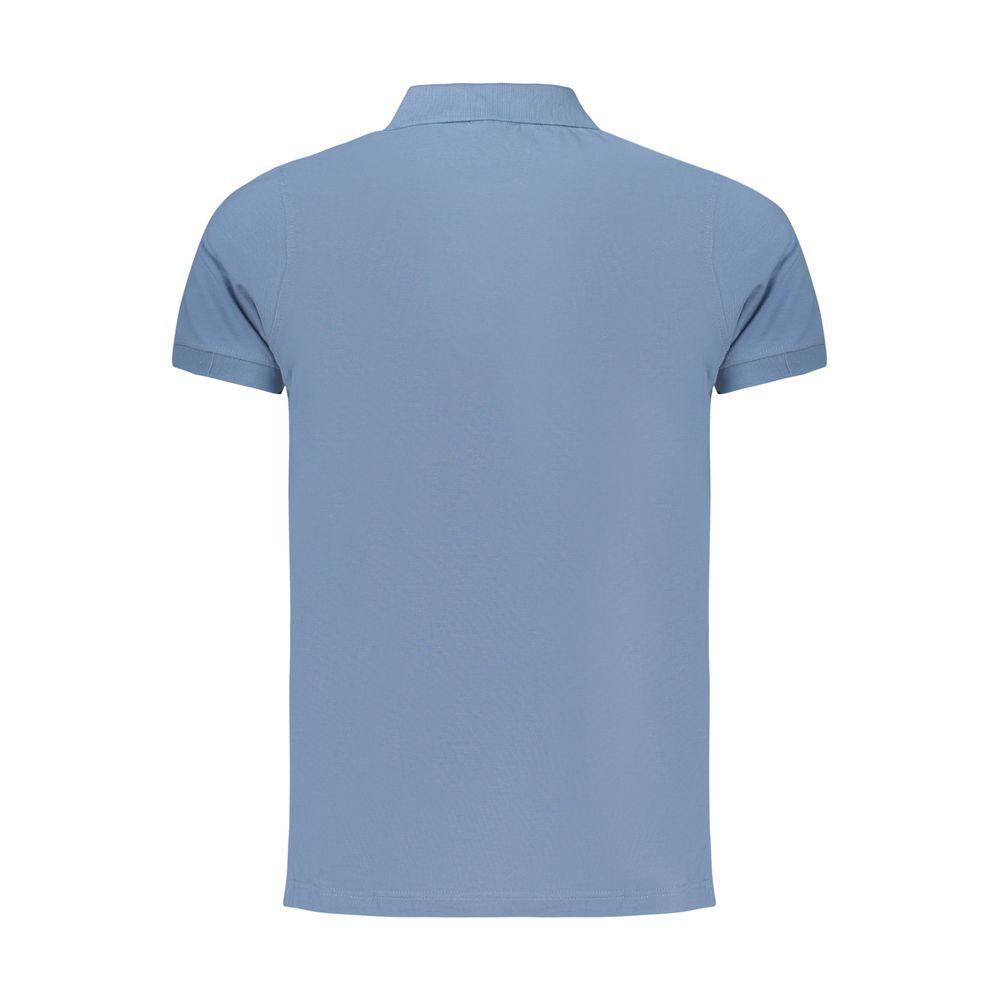 Norway 1963 Azzurro Cotton Mens Polo - Light Blue