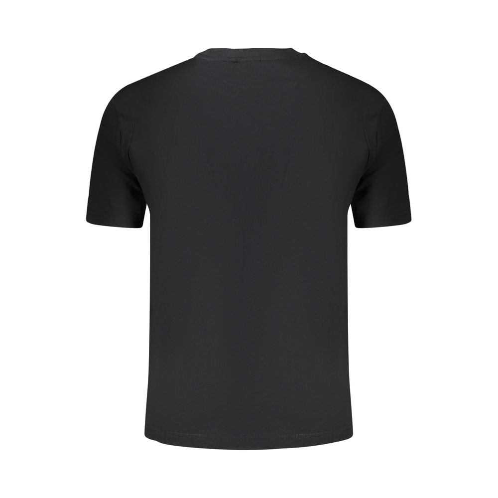 Napapijri Black Cotton T-Shirt - Effortless Urban Style
