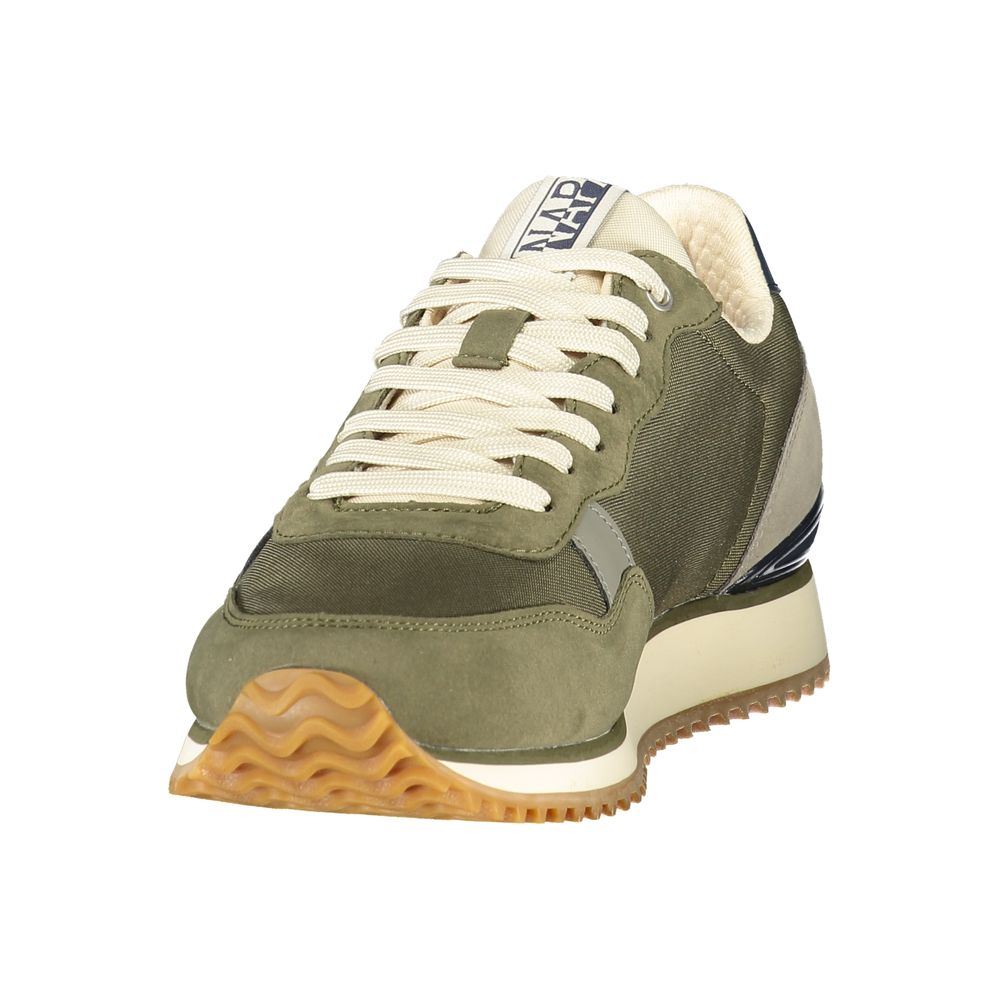 Napapijri Green Polyester Athletic Sneakers