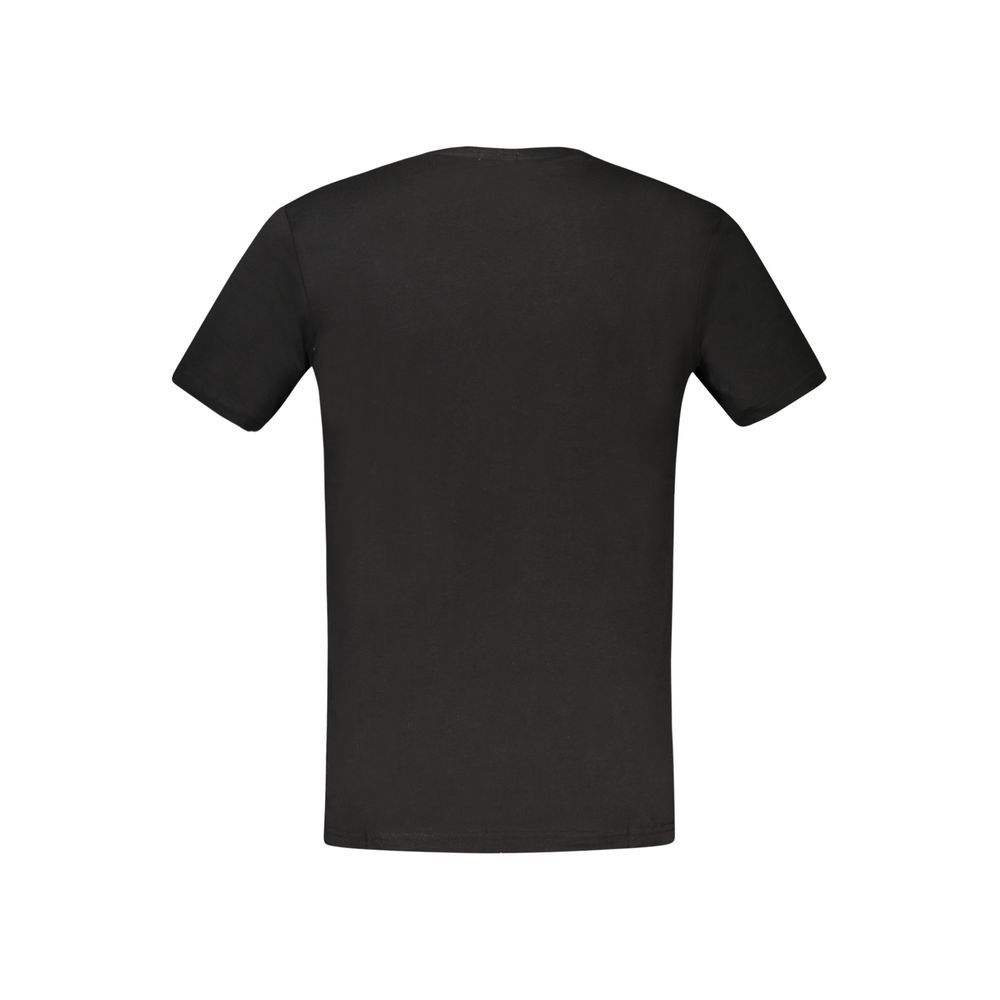 Rifle Black Cotton T-Shirt - Effortless Casual Style
