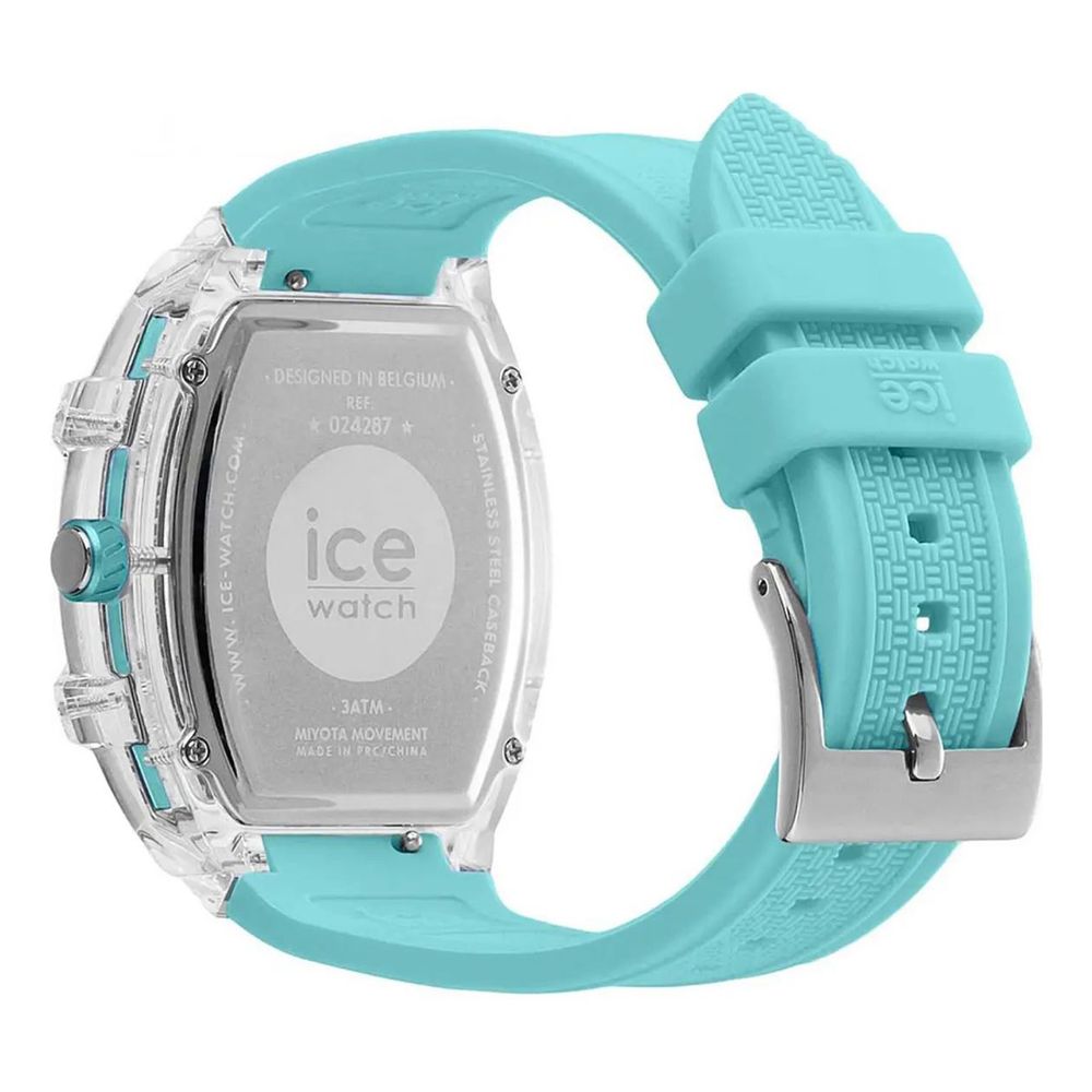 ICE Blue Quartz Sport Watch for Unisex with Silicone Strap