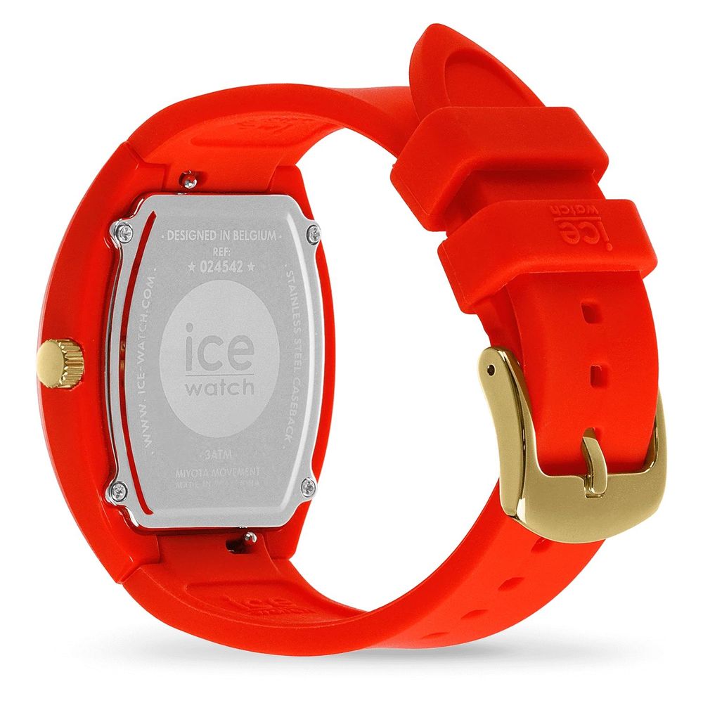 ICE Unisex Multicolor Synthetic Dress Watch – Bold Red Style
