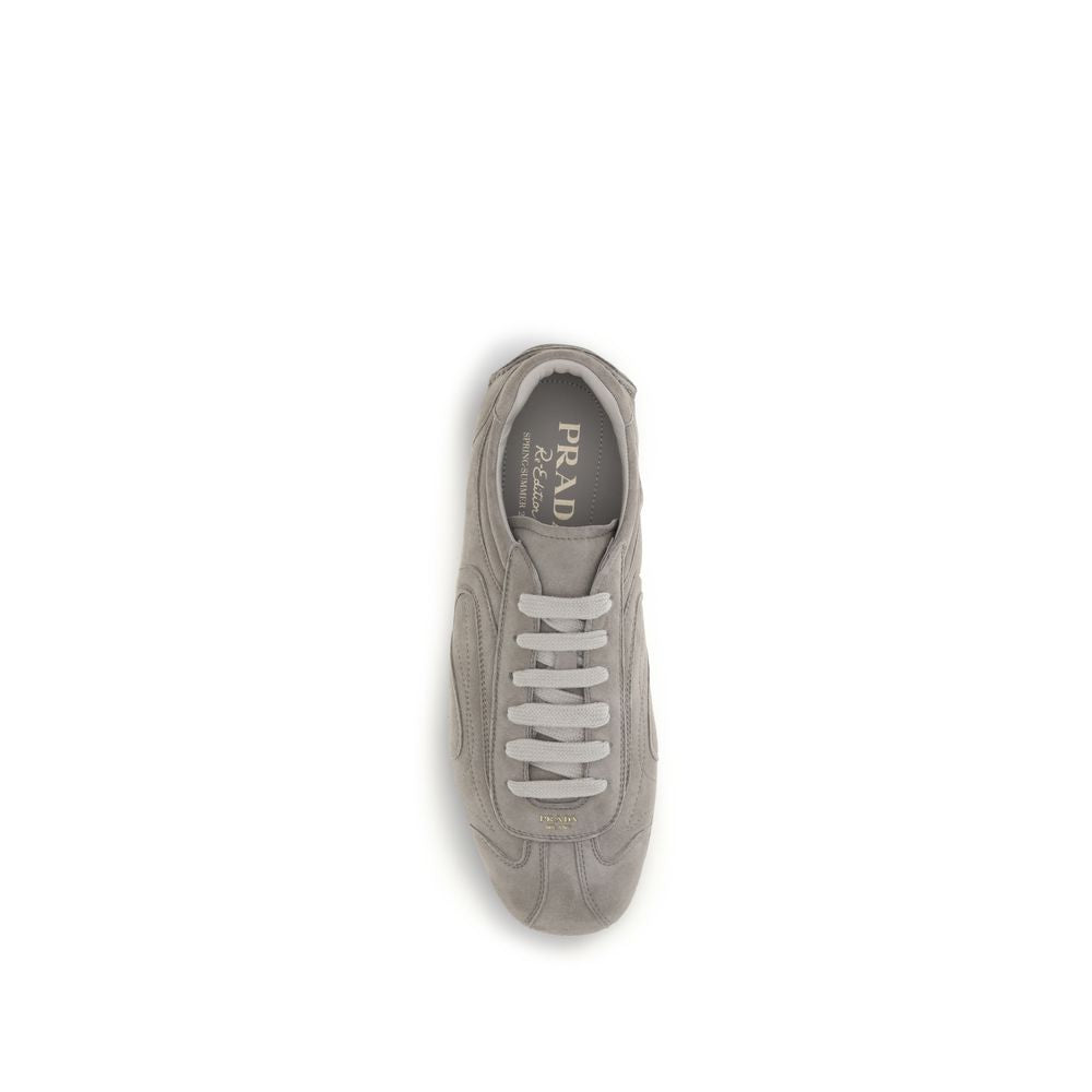 Prada Beige 2005 Suede Monte Carlo Re-Edition Sneakers