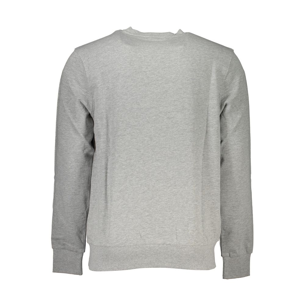 North Sails Gray Cotton Men's Crew Neck Sweatshirt