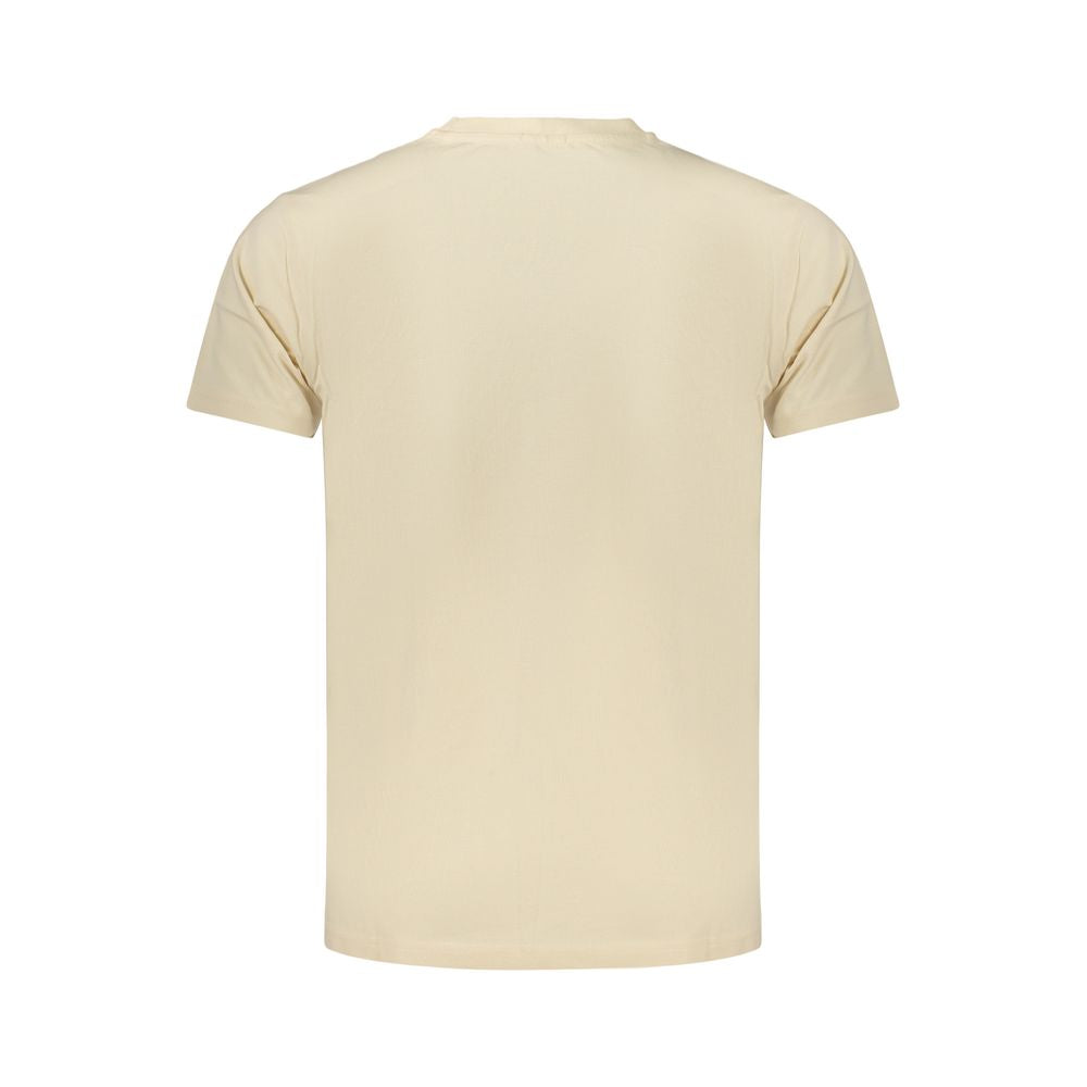 Rifle Beige Cotton Mens T-Shirt - Effortless Style and Comfort