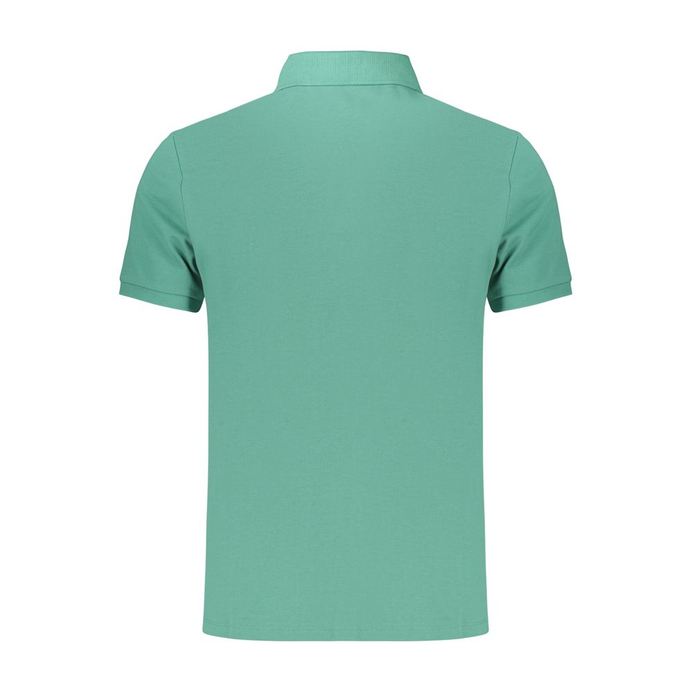 Calvin Klein Green Cotton Mens Polo Shirt