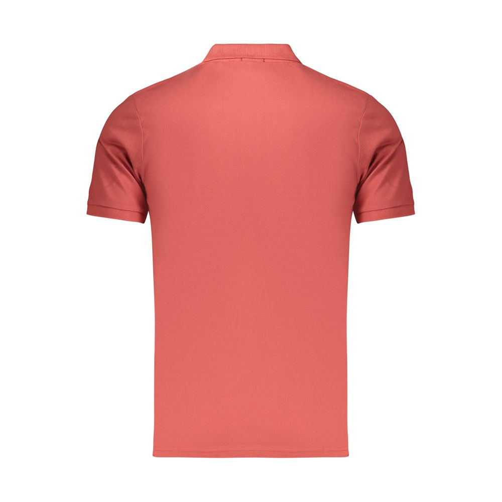 Rifle Red Cotton Men's Polo