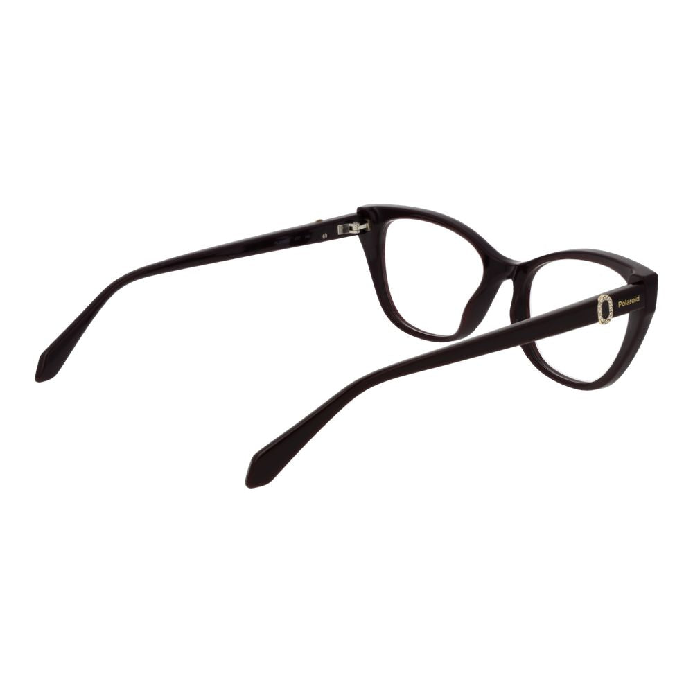 Polaroid Women’s Cat Eye Glasses – Purple Full-Rim Frames