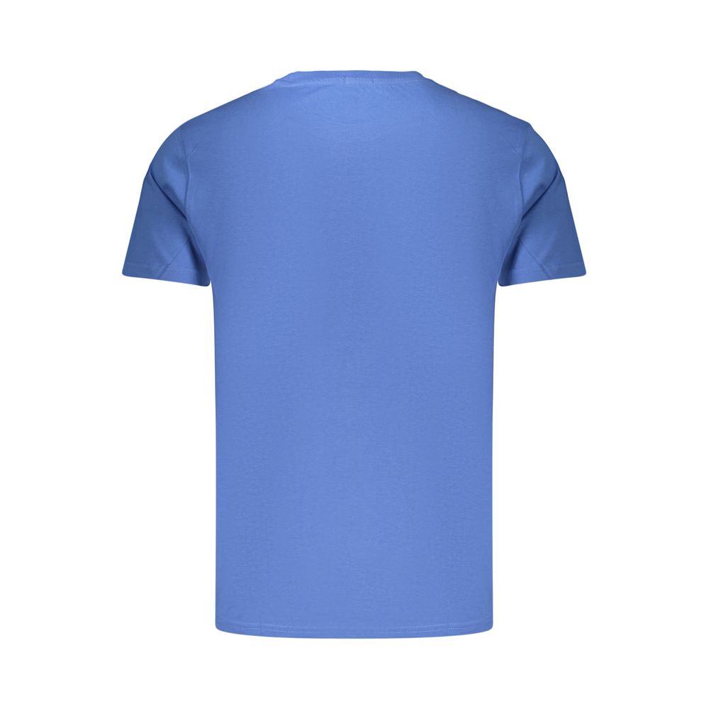 Rifle Blue Cotton Men's T-Shirt