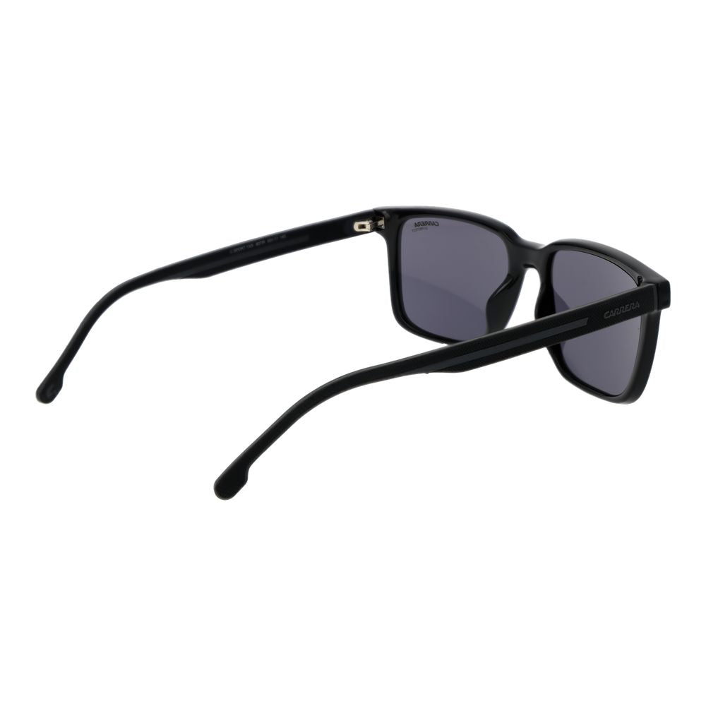 Carrera Men's Sunglasses – Black Full-Rim Frame, Grey Lenses