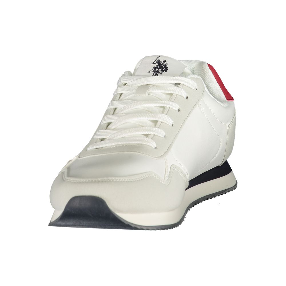 U.S. POLO ASSN. White Men's Sneaker