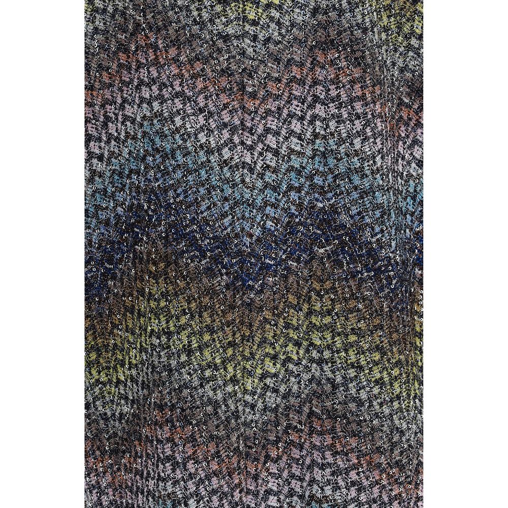 Missoni Multicolor Viscose Blazer with Sequins