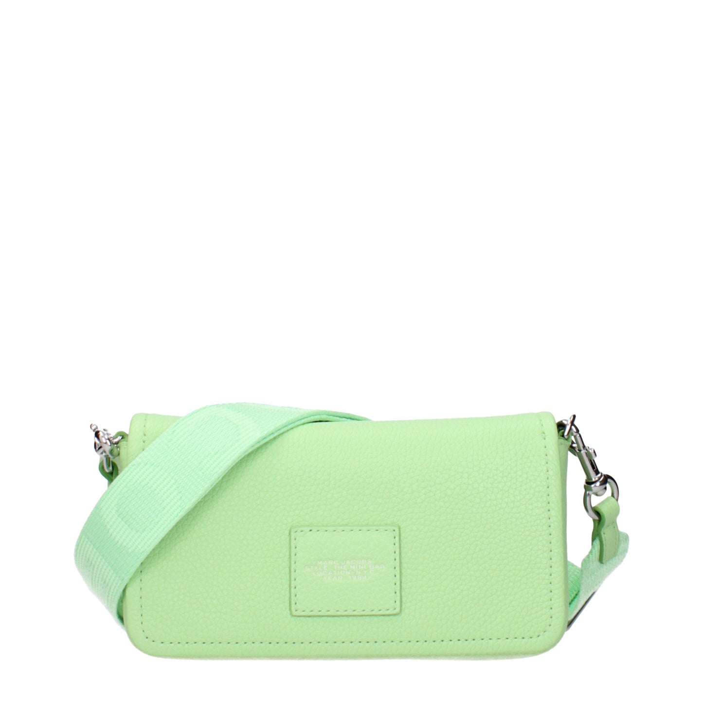 Marc Jacobs Green Leather The Mini Crossbody Bag