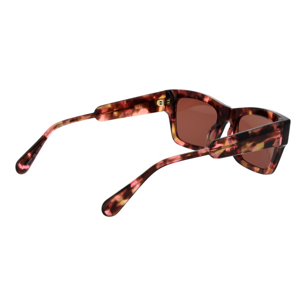Max & Co Women’s Sunglasses – Multicolor Acetate Frame, Brown Lenses