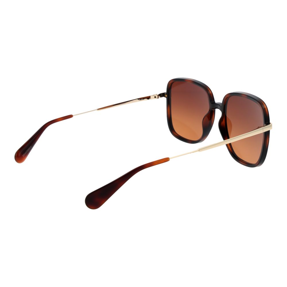 Max & Co Women’s Sunglasses – Brown Square Frame, Gradient Lenses