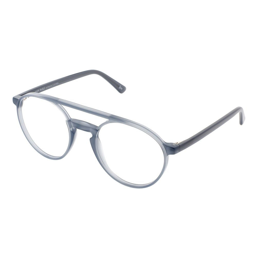 Andy Wolf Unisex Optical Glasses – Grey Panto Frame