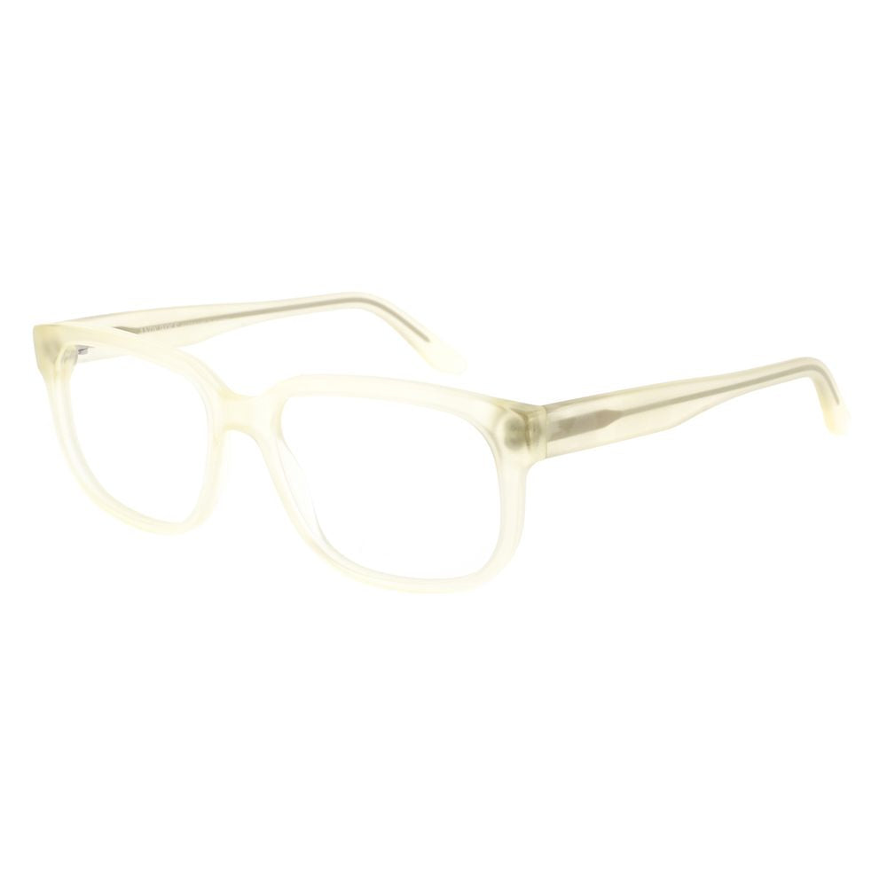 Andy Wolf Men's Optical Glasses – Beige Trapezium Frames