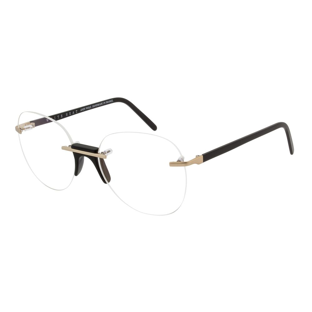 Andy Wolf Multicolor Metal Glasses – Round Demo Lens Frames