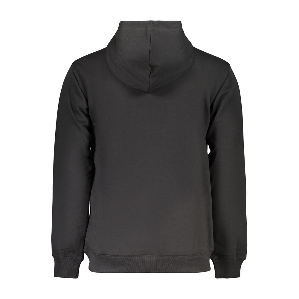 Fila Black Cotton Men's Valsera Hooded Sweatshirt