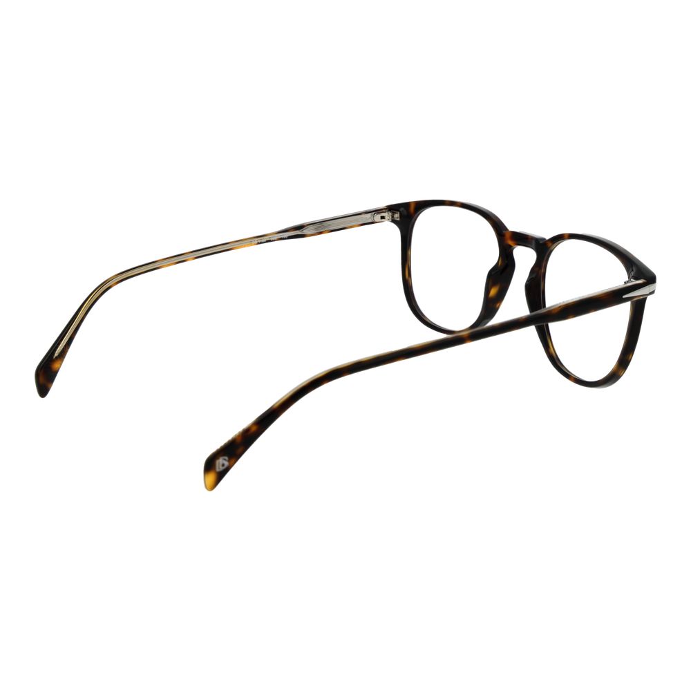 David Beckham Men’s Optical Glasses – Brown Rectangle Frame, 51mm