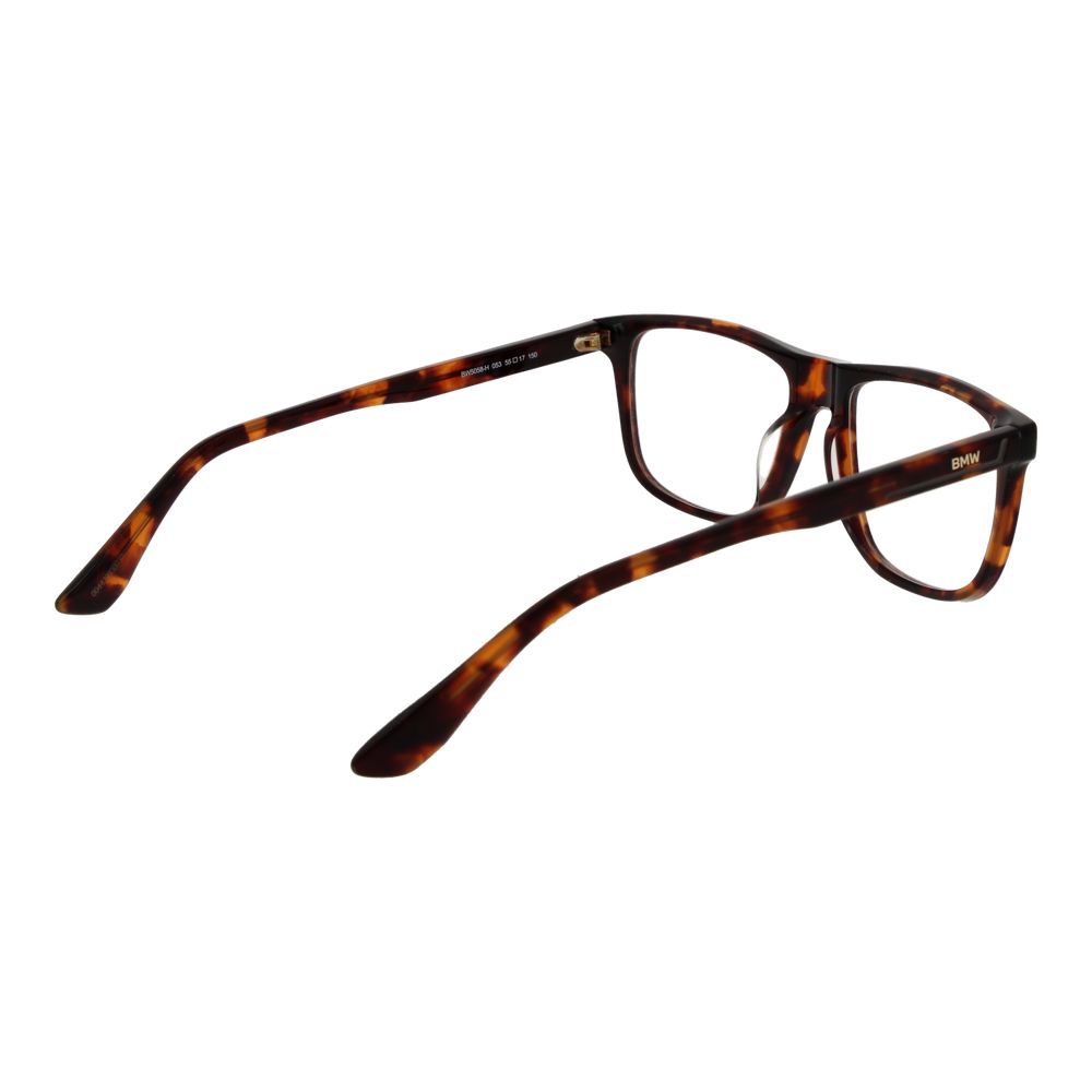 BMW Men's Optical Glasses – Brown Square Full-Rim Frames