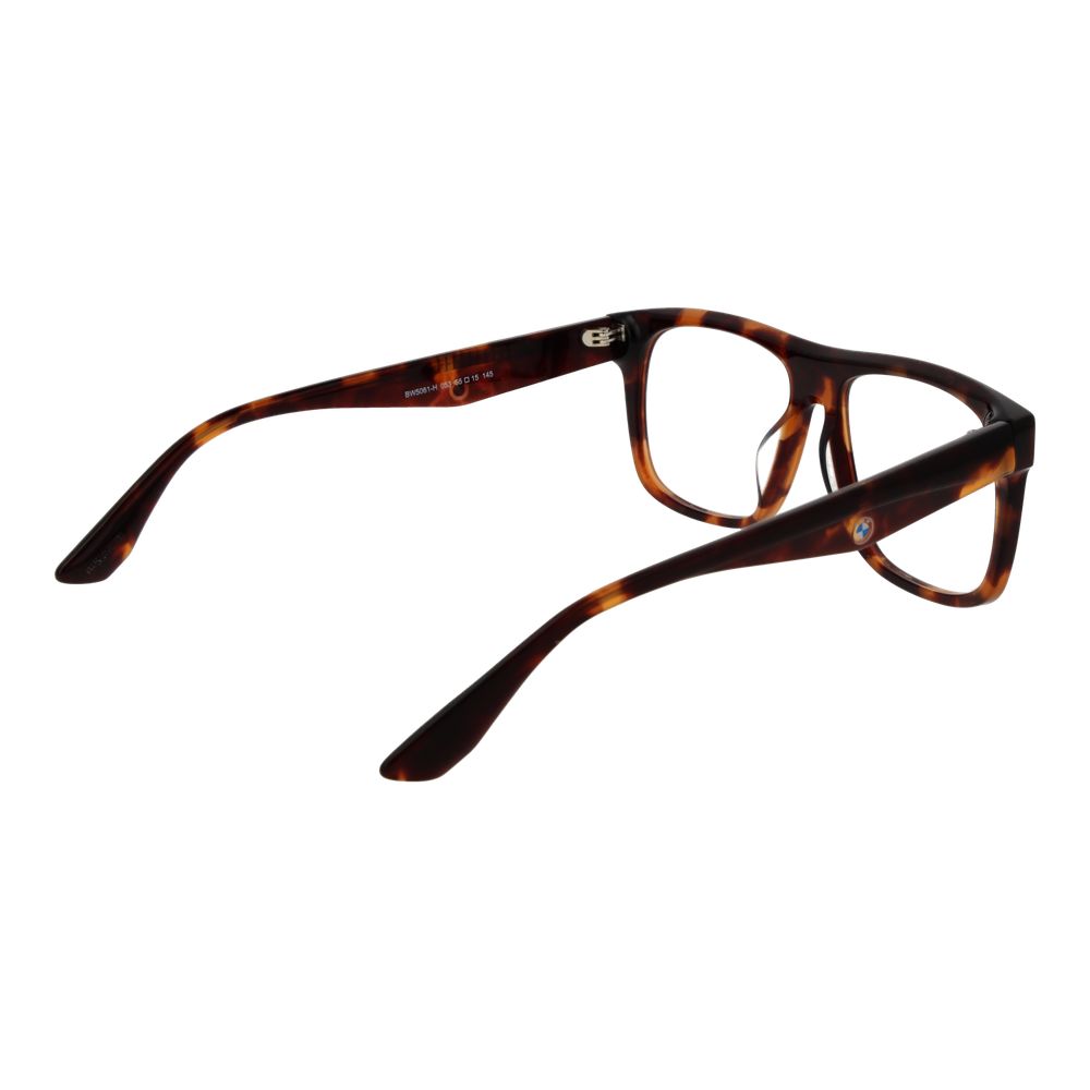 BMW Men’s Optical Glasses – Brown Full-Rim Frame, 55mm