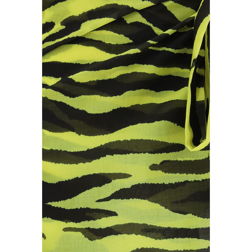 The Attico Bicolor Cotton Cover-Up