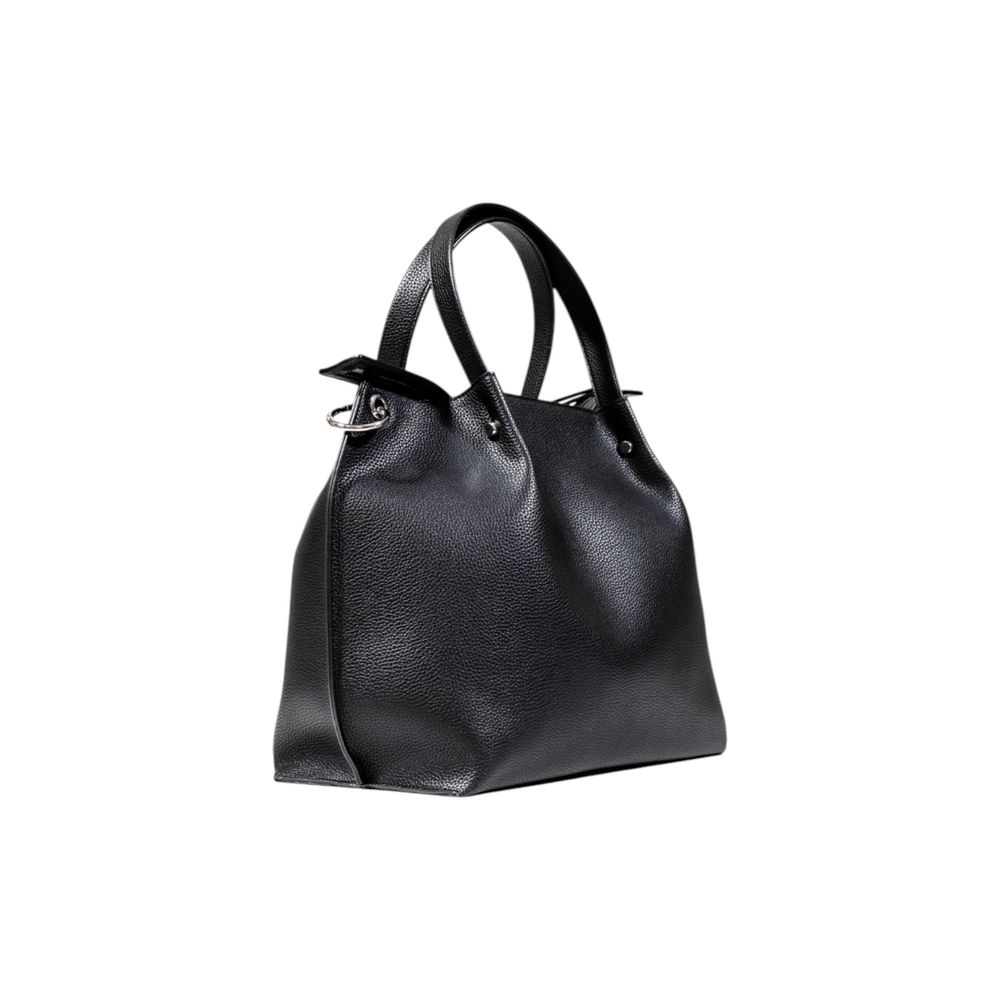 Armani Exchange Black Polyester Handbag - Stylish and Versatile