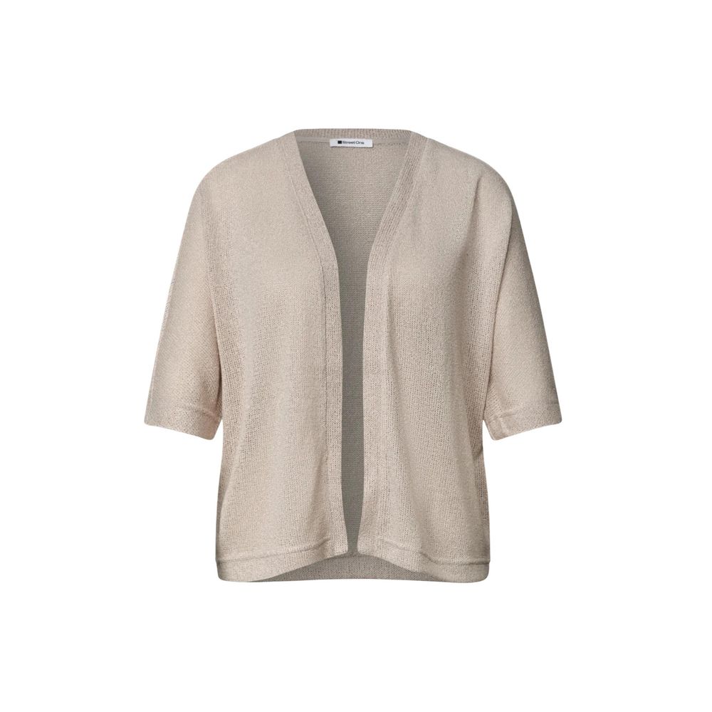 Street One Gray Polyester Batwing Cardigan