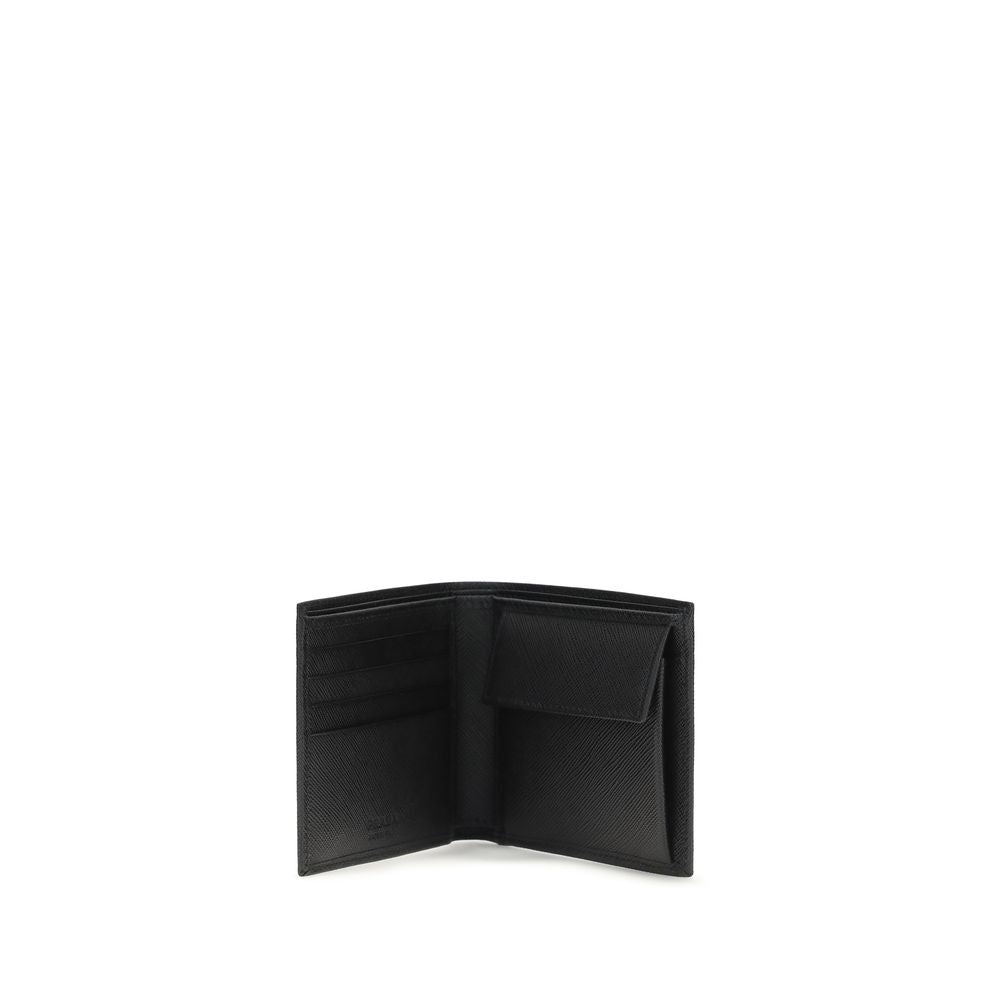 Prada Black Saffiano Leather Wallet
