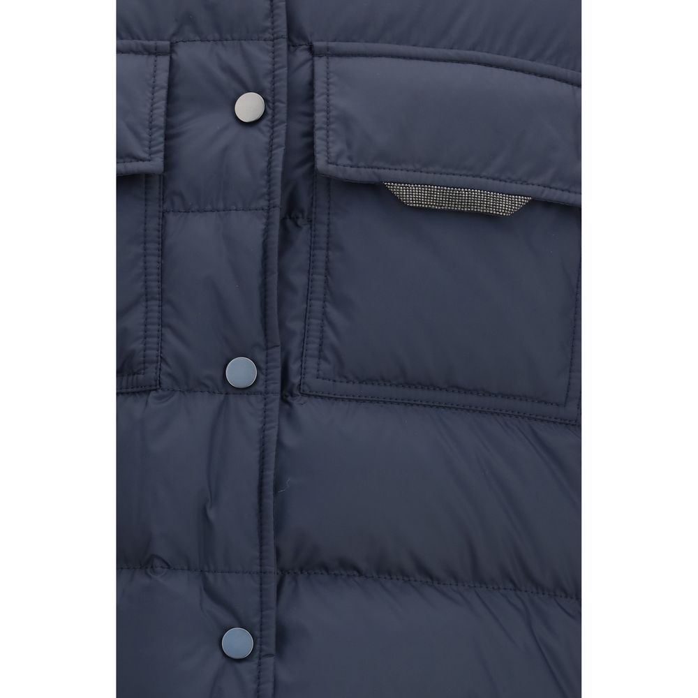 Brunello Cucinelli Monil Chain Puffer Jacket