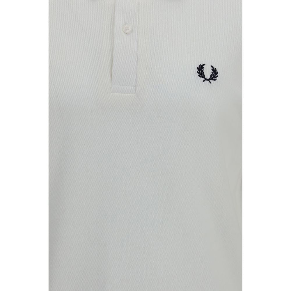 Fred Perry White Cotton T-Shirt - Timeless Classic
